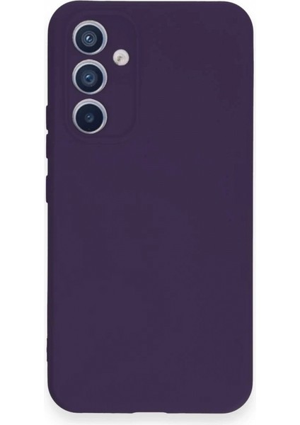 Samsung Galaxy A54 5g Kılıf Nano Içi Kadife Silikon - Mor