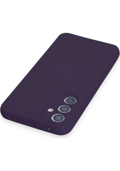 Samsung Galaxy A54 5g Kılıf Nano Içi Kadife Silikon - Mor modelleri