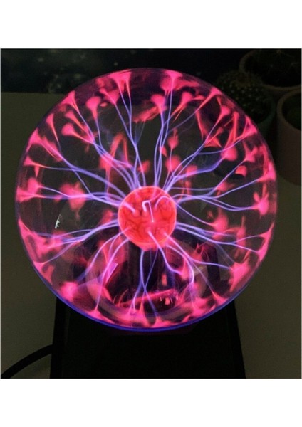 Işıklı Plazma Küre Siyah, Dekoratif ve Havalı Masa Süsü modelleri