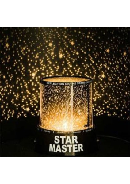 Iki Adet Renkli Çocuk Oda Lambası, Projeksiyon ve Yıldız Figürlü Aydınlatma modelleri