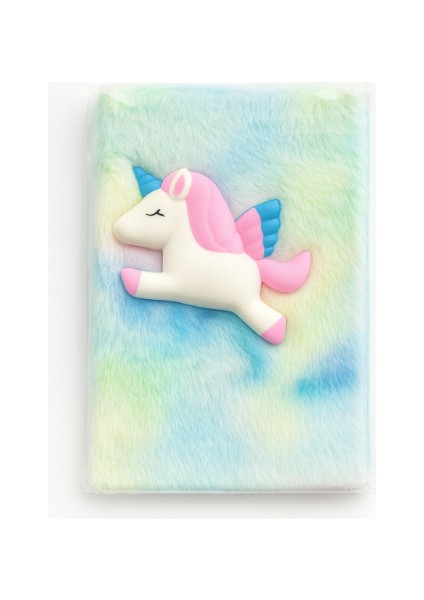 Tüylü Defter-unicorn yumuş defter-unicorn sukuşi çizgili defter fiyatları