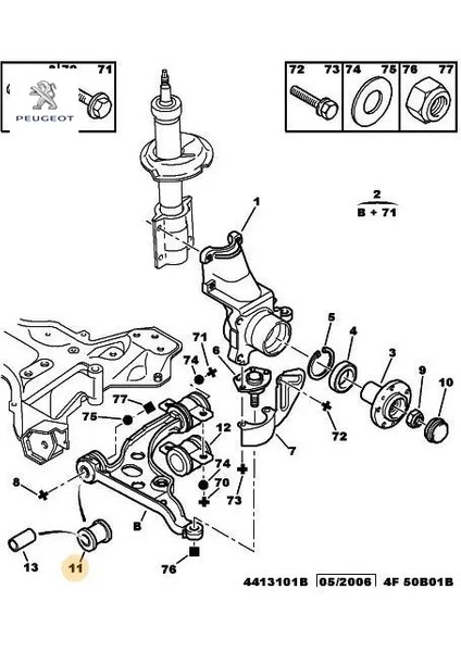 Salincak Alt Lastiği Boxer Peugeot Peugeot, Fıat, Cıtroen 3523.93