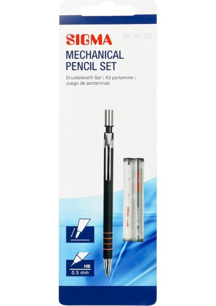 Sıgma Uçlu Kalem Seti 0,7 mm 370566