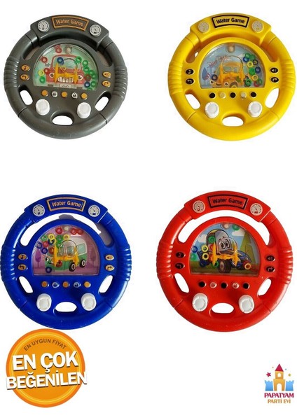 Su Oyun Konsolu ile Direksiyon ve Halka Geçirme Eğlencesi