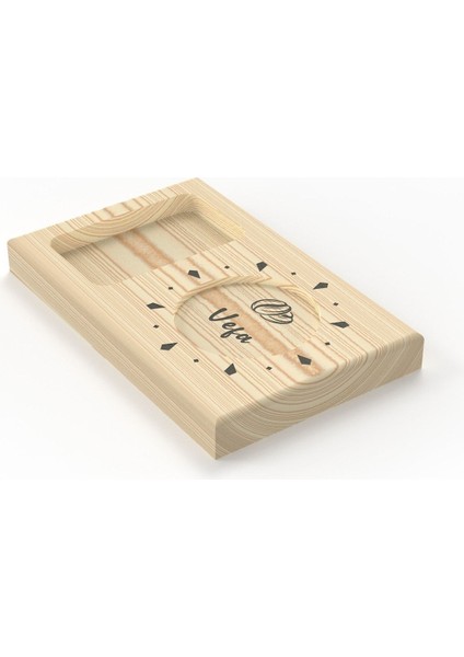 3'lü Ahşap Kahve Sunumluk Seti Bej, Şık ve Doğal Tasarım fırsatları