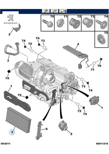 Polen Filtresi 407 1.6/1.8/2.0/2.2/2.7 HDI/715570/