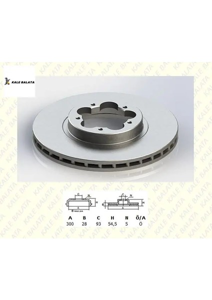Ön Fren Disk Aynasi A.çeker Transit V347