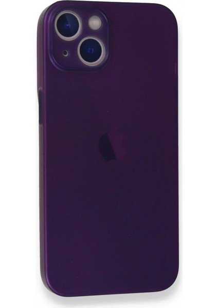 iPhone 14 Plus Kılıf Pp Ultra Ince Kapak - Mor modelleri