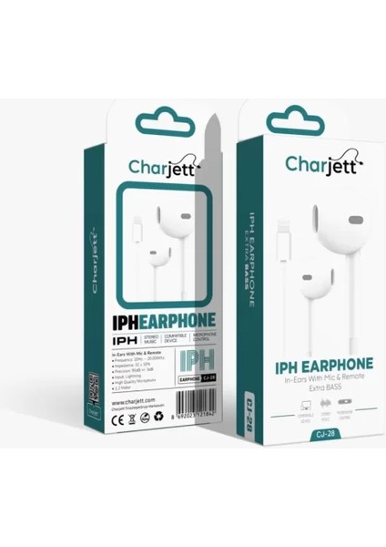 Kablolu Lightning Kulakiçi Kulaklık