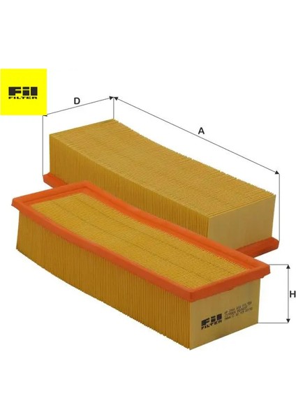 Hava Filtresi 106-SAXO 1.6/TU5J4 Fil Filter 1444.VC/ 1444.E9/ E147005/ C32 HP2141