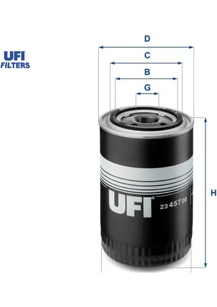 Yağ Filtresi Boxer Ii Jumper Ii Ducato Ii 2.8td 2.8hdi 2.8 Jtd 02 08