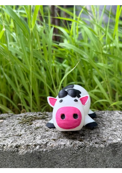 Minik Beyaz Eklemli Inek