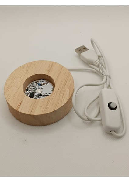 3D Dünya Işıklı Cam Küre, USB Kablolu, Anahtarlı, Ahşap Zeminli, Renkli Dekorasyon indirimleri