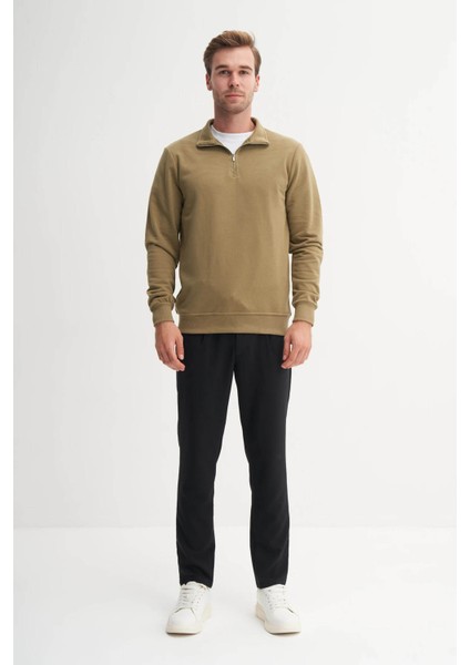 Yeşil Erkek Sweatshirt 53470