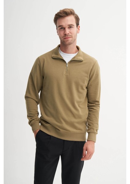 Yeşil Erkek Sweatshirt 53470 fiyatları