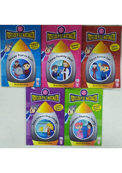 Profesör Pi ile Matematik 5 Kitap 5 Öykü