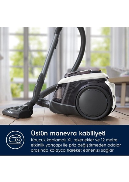 Torbasız Süpürge, 7 Kademeli Filtrasyon, 10 Yıl Electrolux Türkiye Motor Garantisi indirimleri