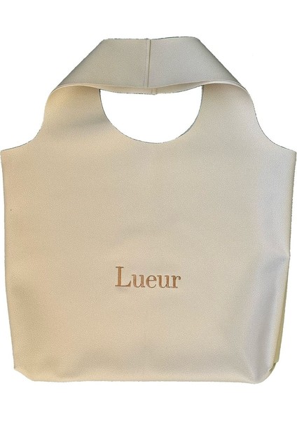 Şık Bej Krem Krem Çanta, Günlük ve Şık Kullanım Için Mükemmel Seçenek