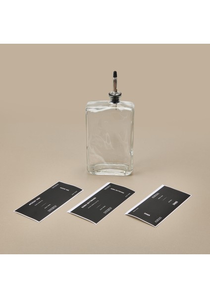 Cam Yağlık Sirkelik - Şeffaf / Siyah - 750 ml fiyatları