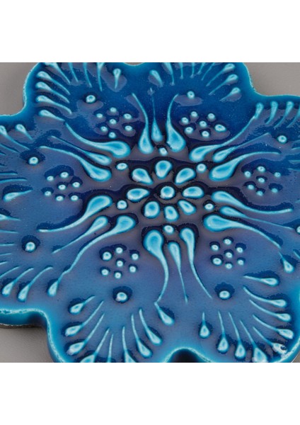 Çini Bardak Altlığı - Turkuaz - 11 cm fiyatları