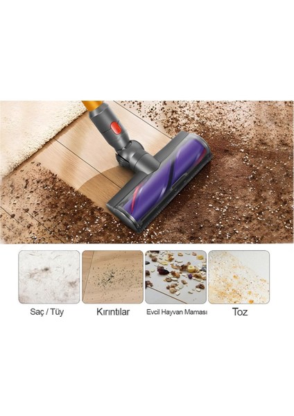 Korkmaz A921 Stormia ile Uyumlu Zemin Fırça Başlığı fırsatları