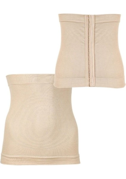 Kadın Ten Kopçalı Bel Korse - KK12T