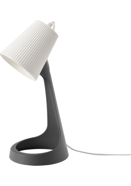 Gri Dekoratif Çalışma Lambası, Şık ve Fonksiyonel Aydınlatma Seçeneği