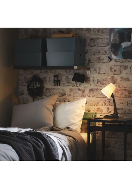 Gri Dekoratif Çalışma Lambası, Şık ve Fonksiyonel Aydınlatma Seçeneği modelleri