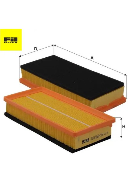 Hava Filtresi 407 2.0HDI/DW10 Fil Filter 1444.EH/ 1444.XF/ 1444.EJ/ E14 Peugeot, Cıtroen HP2210