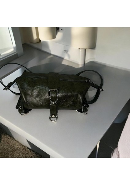 Retro Yeşil Kadın Omuz Çantası, Şık ve Kullanışlı Tasarım fiyatları