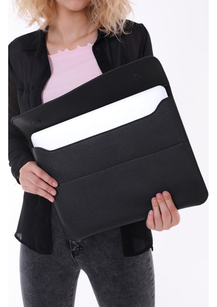 Şık Siyah 13-14 Inç Dizüstü Çantası, Hafif ve Dayanıklı Tasarım fırsatları