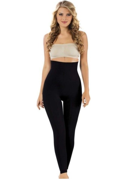 Korseli Uzun Tayt Yüksek Bel Uzun Tayt 1 Bir Beden Inceltir.