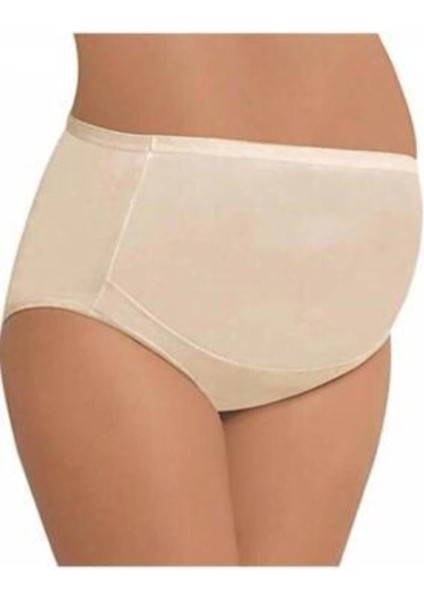 Kadın Ten Yüksel Bel Pamuklu Hamile Lohusa Külot