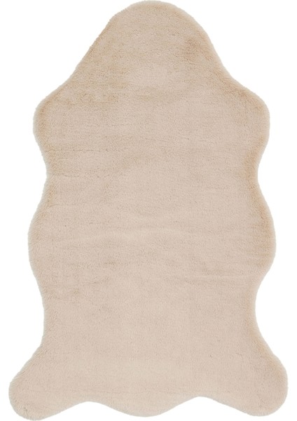 Mollis New Tekli Single Beige Xxl Yumuşacık Dokulu Yıkanabilir Post Pelüş Halı