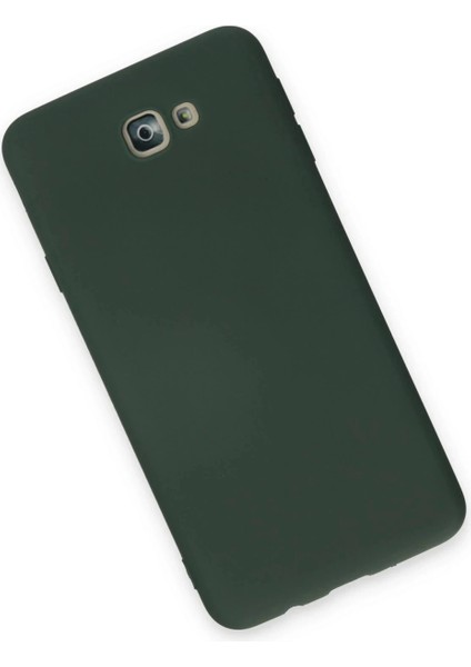 Samsung Galaxy J7 Prime Kılıf Nano Içi Kadife Silikon - Koyu Yeşil fiyatları