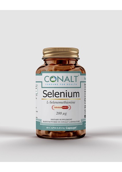 Selenium 60 Kapsül - Güçlü Antioksidan ile Kendinizi Korumaya Alın ve Selenyum İhtiyacınızı Karşılayın