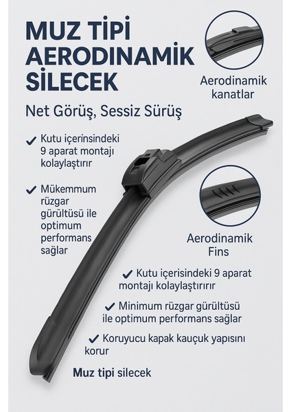 Hyundai Santafe Silecek Takımı (2006-2012) fiyatları