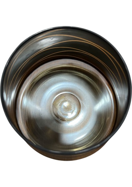 Cam Siyah Çizgili Dar Ağızlı Vazo (18X15 Cm) modelleri