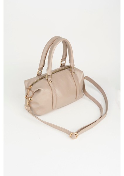 Vizon Tasarım Rugan Deri El ve Omuz Çantası, Fermuarlı, Şık ve Kullanışlıdır. fiyatları