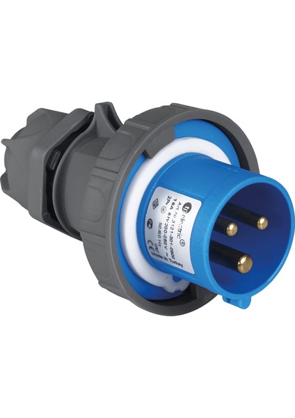 TP ELEKTRİK 3X16A Düz Fiş IP67