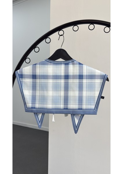 Creedy Mavi Ekose Yaka Fular fiyatları