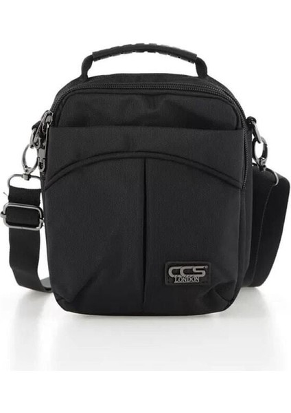 Şık Erkek Askılı Çanta Siyah, Hafif ve Kullanışlı Tasarım