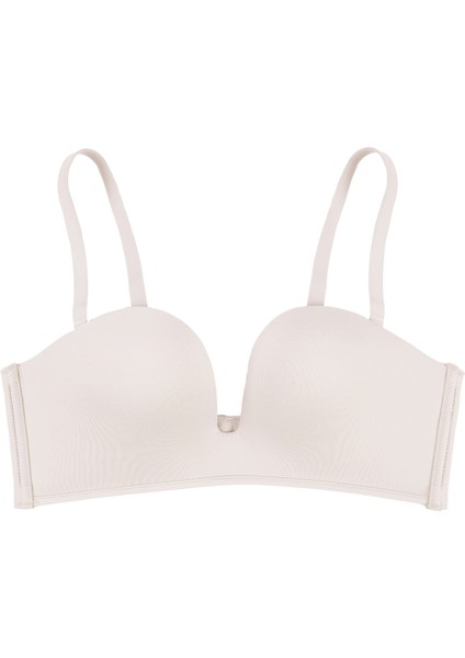 Derin Dekolte Destekli Dikişsiz Sütyen