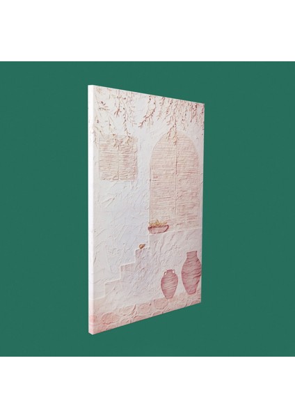 Deco Palm Breeze Kanvas Tablo - Bej - 90X60 cm fiyatları