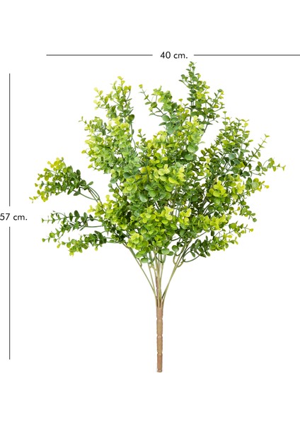 Yapay Bitki Okaliptus Demet Açık Yeşil 57 Cm. fırsatları