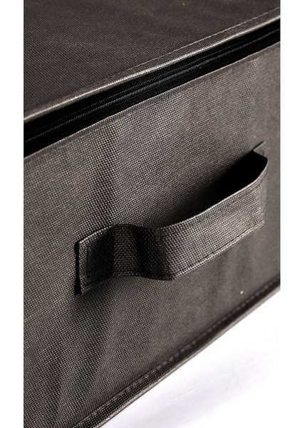 5'li Set 53 x 44 x 21 cm Baza Altı & Dolap Içi Organizer, Yorgan & Yastık Düzenleyici Hurç Siyah indirimleri