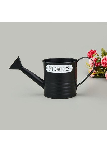 Çiçek Sulama Kabı - Siyah