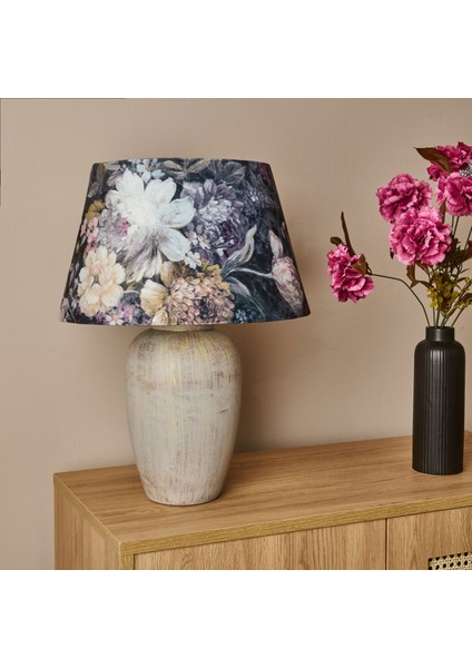 Design Mondavia Handmade Abajur - Gri / Renkli
