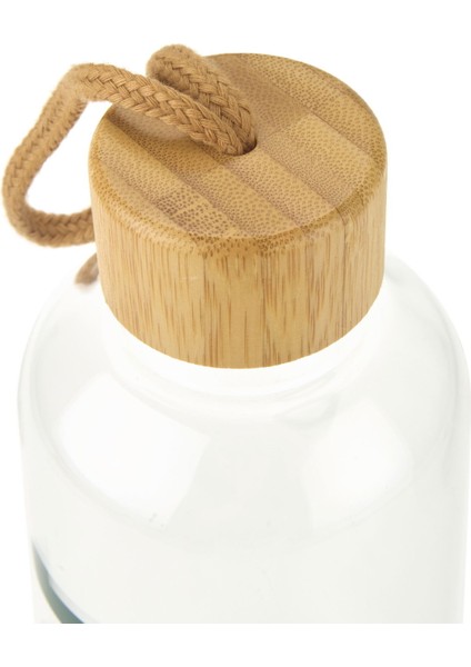 Bambu Kapaklı H2O Cam Matara - Şeffaf / Açık Kahverengi - 1 Lt modelleri