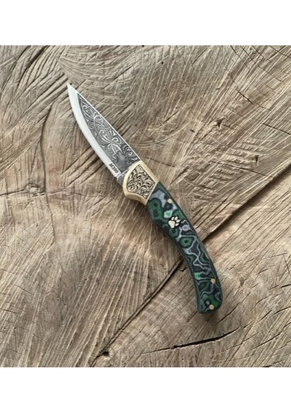 Böhler M390 Çakı Özel Çelik Çakı Cep Çakısı Kamp Çakısı Klipsli Toz Çelik 17CM
